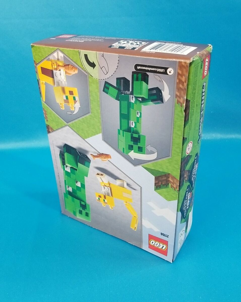 LEGO® Minecraft BigFig Creeper and Ocelot, 184 pc - Foods Co.