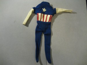 Vintage-Ideal-1966-Captain-Action-America-Original-Suit