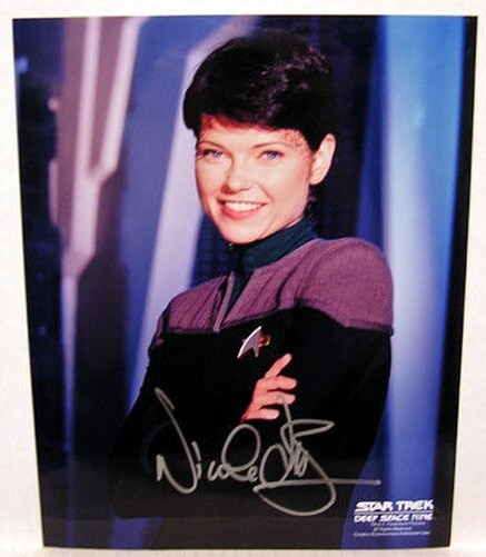 Nicole de Boer DAX STAR TREK DEEP SPACE NINE AUTOGRAPH | eBay