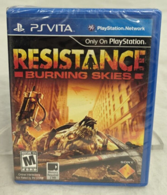 Resistance: Burning Skies (Sony PlayStation Vita, 2012) New - Not mint