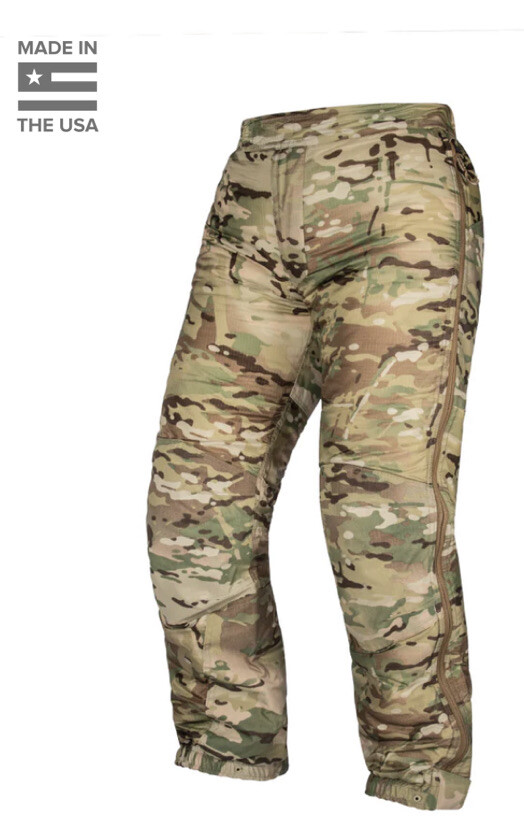 US ARMY MULTICAM BEYOND A7 COLD WEATHER LOFT PANT TROUSERS. 32 REGULAR. MEDIUM.