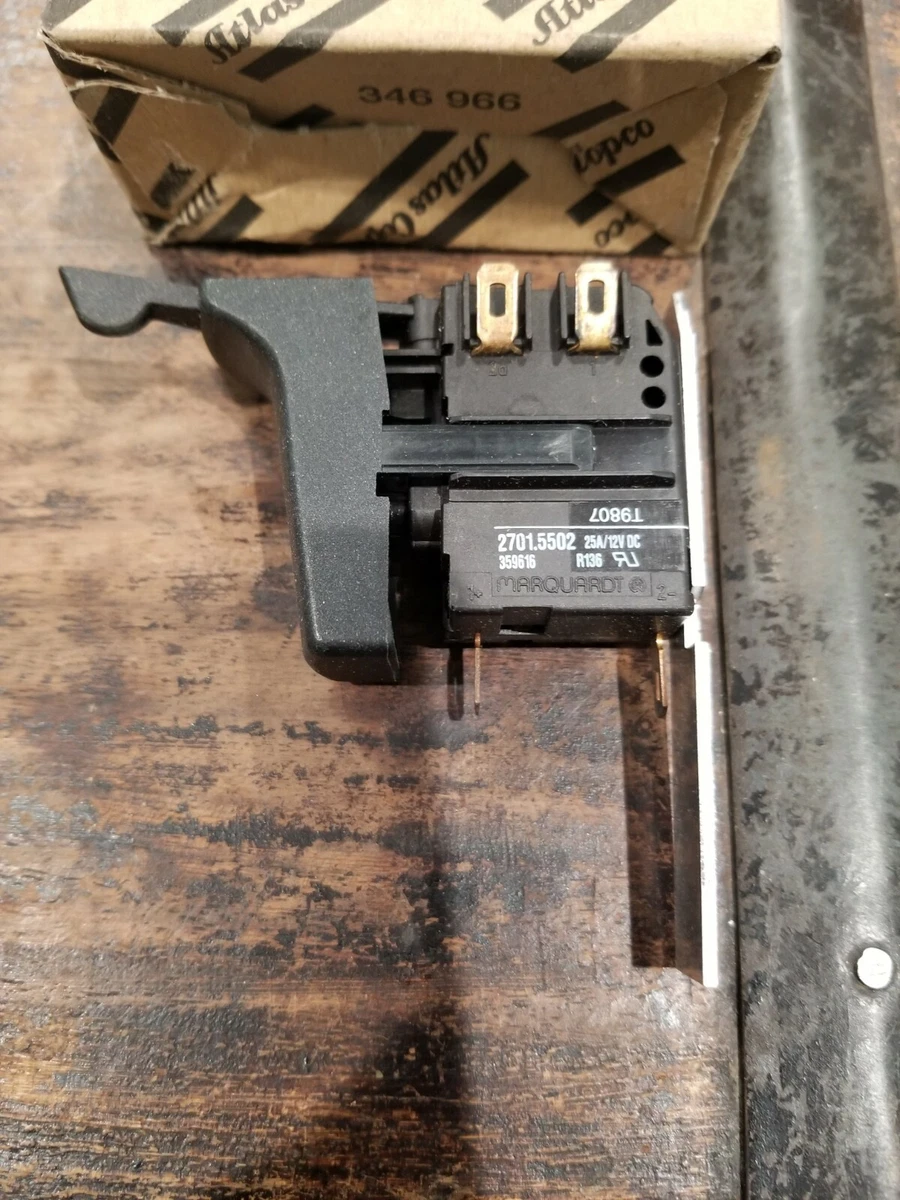 MILWAUKEE/ATLAS COPCO GENUINE PARTS SWITCH PART # 4931 3596 16