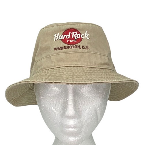 Washington D.C. Beige Bucket Hat Size 