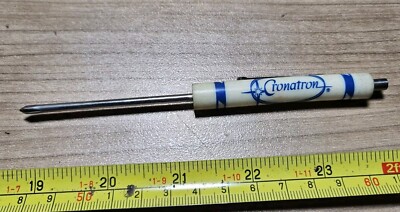 Vintage Cronatron Welding Systems Advertising Screwdriver 