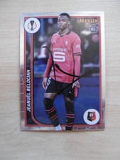 Jeanuel Belocian autograph signed trading card Topps Chrome "Stade Rennes"