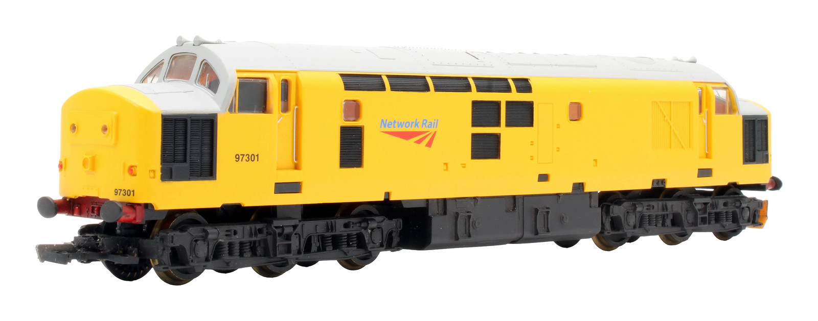 LIMA 'OO GAUGE' NETWORK RAIL YELLOW CLASS 37 97301 DIESEL LOCOMOTIVE