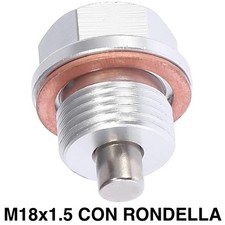 TAPPO SCARICO COPPA OLIO MOTORE ALFA ROMEO GIULIETTA 1.6 JTDM MAGNETICO M18x1.5