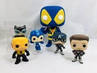 Funko Pop Mixed Lot Of 6 Loose, Catwoman, Megaman Jumbo Deadpool Blue Avengers