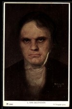 Künstler-AK H. Torggler: L. van Beethovem, Kopfportrait 