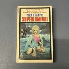 SUPERLUMINAL BY VONDA N. MCINTYRE 1ST PRINTING OCT 1984 SF PB BOOK