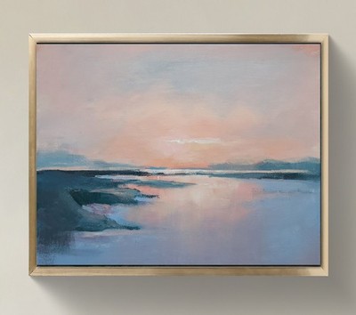 Original Impressionist Painting on 11 in x14 in Canvas - Signed by the Artist