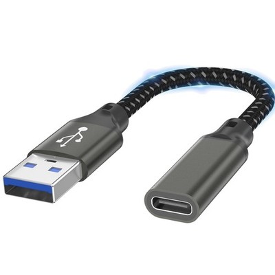 USB C auf USB 3.0 Adapter, OTG Kabel, Type C Female zu USB Male, 0.5m