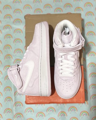 nike air force 1 high pink suede