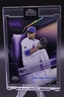 2026 Topps Chrome Black Johan Santana Purple Refractor (Raw)