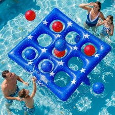 Pool Party Toys Games Set Giant Inflatable Ti...