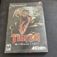 PS2 Turok Evolution - PS2 - Complete With Manual Rated M