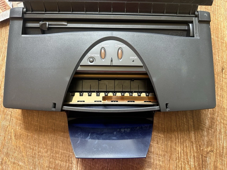 Canon BJC-85 Portable Bubble Jet Printer w/ Power Adapter + Sealed Ink–Powers On - Image 4 of 4