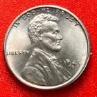 1943-D Lincoln Wheat Cent Penny GEM BU From an Original Bank Roll