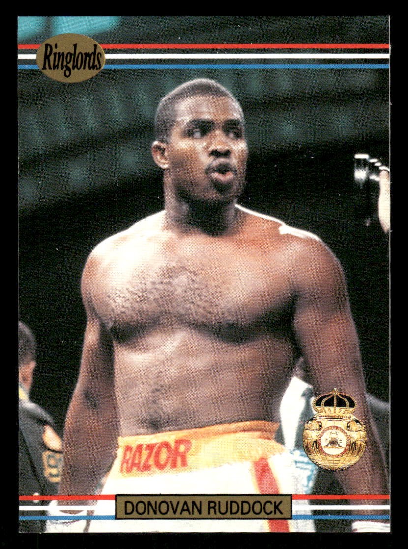 1991 Ringlords #2 Donovan Ruddock [NM] [WBA] [Base Set Boxing Card]