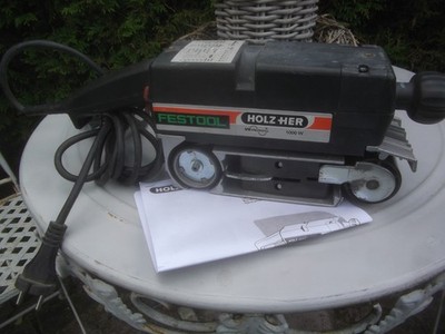 HOLZHER 2411 Bandschleifer 1000 Watt baugl Festool BS 75E Metabo AEG
