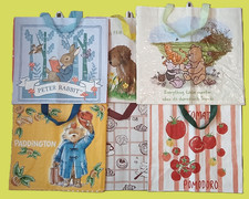 Tesco Large Reusable Shopping Bags Food Shopper Bags Peter Rabbit Winnie etc NEW
