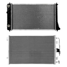 For Chevy Cavalier 1995-2002 Agility Bndl-451356 Radiator Condenser Kit For Chevy Cavalier 1995-2002 Agility Bndl-451356 Radiator Condenser Kit
