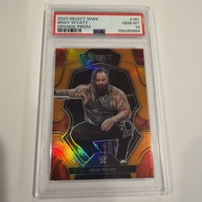 2023 WWE Select Bray Wyatt Orange Prizm /49 (PSA 10)
