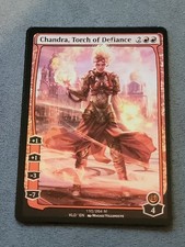CHANDRA TORCH OF DEFIANCE Fullart Foil PLANESWALKER High Quality PLAYTEST Card
