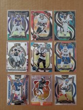2024 Select Football Rookie/Insert/Shock Parallel 9 card lot/2 M. Nabers