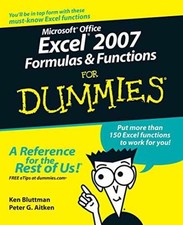 Microsoft Office Excel 2007 Formulas - Paperback, by Bluttman Ken - Very Good