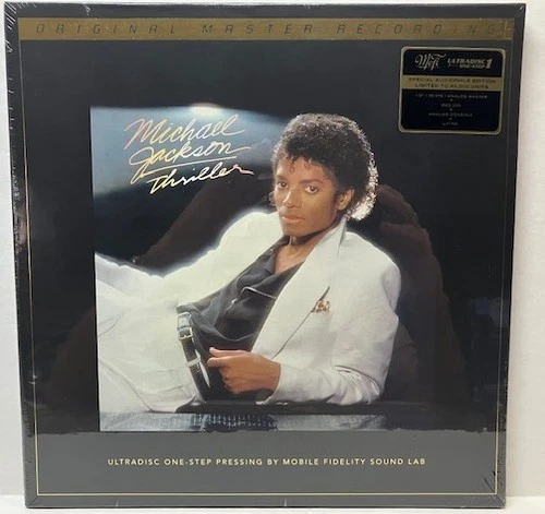 MICHAEL JACKSON THRILLER MFSL ULTRA DISC NUMBERED VINYL LP NEW SEALED MINT