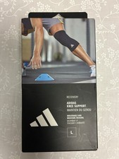 adidas Knee Support Large Black Flexible Structure Reinforced Edges
