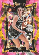 2025 Panini Select WNBA #95 Maddy Westbeld Pink Ice Prizms
