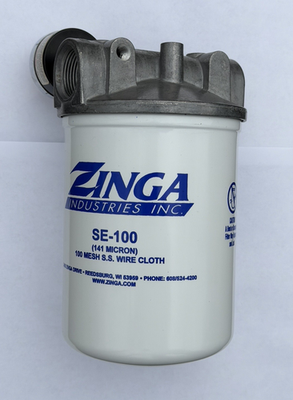 #ad #ad Zinga SE 100 Hydraulic Suction Filter Head with CI 20 Service Gauge 141 Micron $59.99