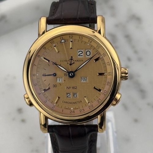 Ulysse Nardin GMT Perpetual Rose Gold Men's Automatic Watch 322-66