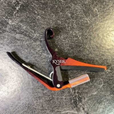 Used Kyser Quick Change Capo   Rosewood Finish