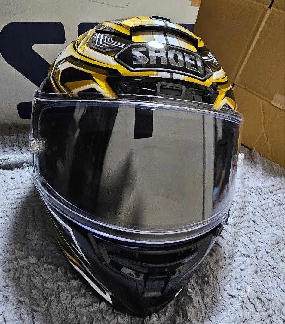 SHOEI X-Fourteen Aerodyne Full Face Helmet Size L Black Yellow