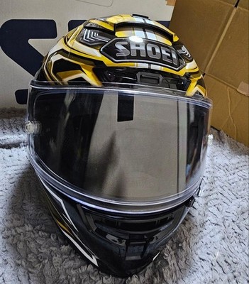 SHOEI X-Fourteen Aerodyne Full Face Helmet Size L Black Yellow