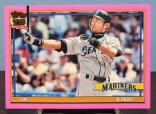 2026 Topps Series 1 ICHIRO #T91-33 1991 Topps Insert Pink SP Parallel Mariners 