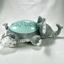 SwaddleMe Slumber Buddies Elephant Soother Musical Projector Night Light-Blue