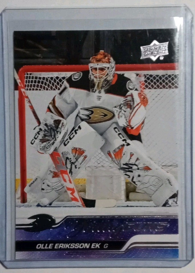 2023-24 Upper Deck Series 1 - Young Guns Olle Eriksson Ek #249 (RC)