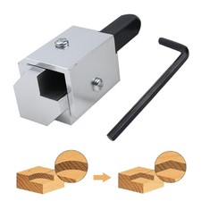 Right-Angle Chisel for Grooving Woodworking Tool for Striking Wooden Mallet