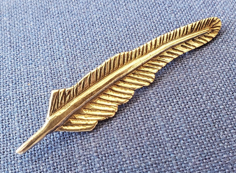 SCARCE SOLID SILVER EAGLE'S FEATHER SCOTTISH HIGH… - image 4