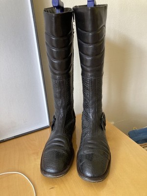 Hochwertige Trumans Stiefel - Bikerlook - Größe 40 (39,5)