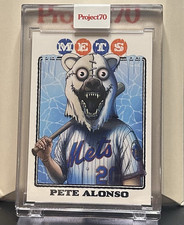 Topps 2021 Project 70 Pete Alonso #355 New York Mets Baseball Card 2008 Subset