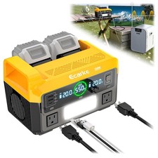 550W Portable Power Inverter Compatible with Dewalt 20V Battery, Power Statio...