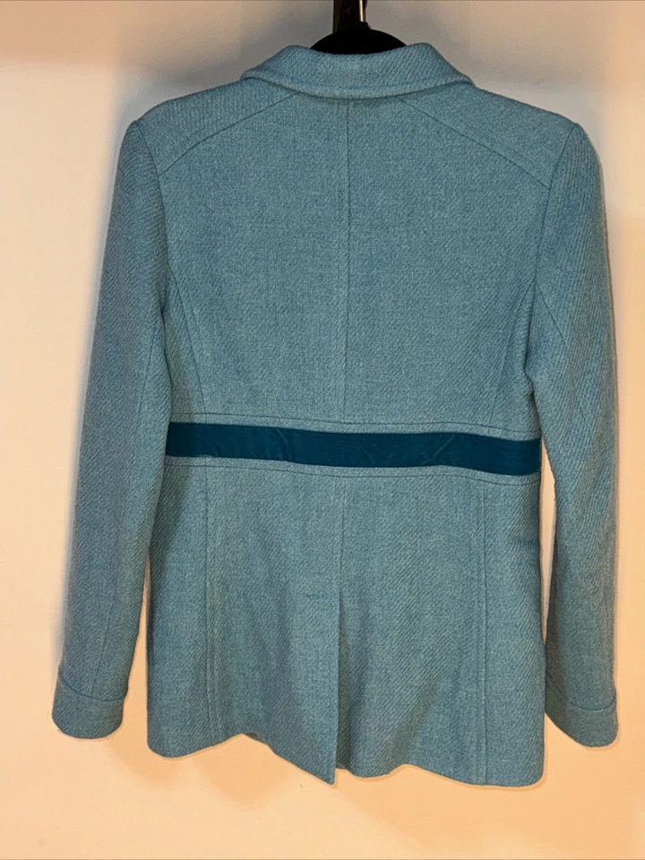 Chaqueta francesa vintage Paul & Joe para mujer de lana azul claro talla 40 talla francesa Foto 3 de 4