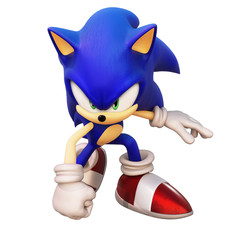 Sonic Hedgehog Weatherproof Anime Sticker 6" Car Decal