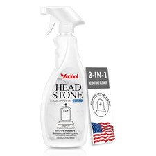 Headstone Cleaner for Graves  Memorials, Granite Cleaner, Removes Dirt  Pla...