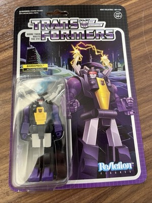 2020 Hasbro Super 7 ReAction Figur Transformers Shrapnel Wave 2 Neu Sealed.